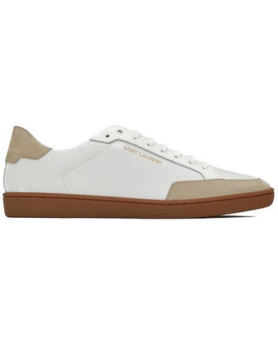 Saint Laurent Court Classic Sl/10 Sneakers - White
