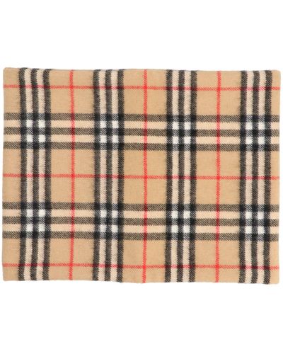 Burberry Vintage Check Scarf - Natural