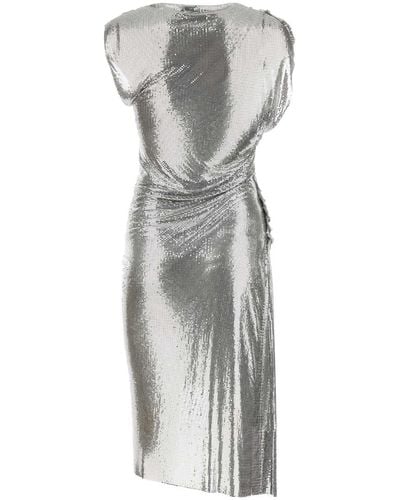 Rabanne Chainmail Dress - Gray