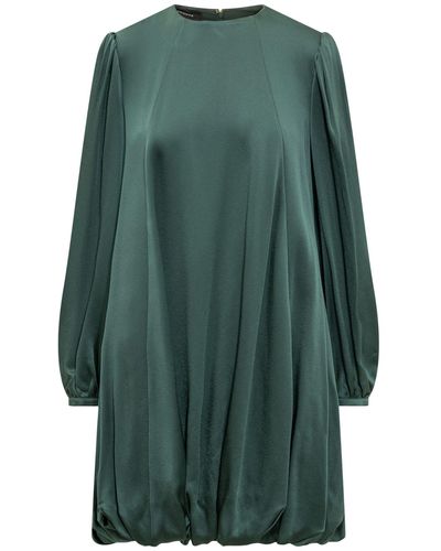 Rochas Draped Dress - Green