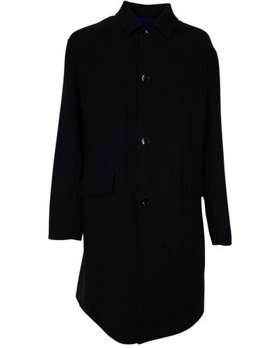 Etro Double-Sided Deconstructed Coat - Black