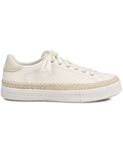 Chloé Telma Lace-Up Trainers - White