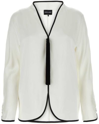 Giorgio Armani Shirts - White