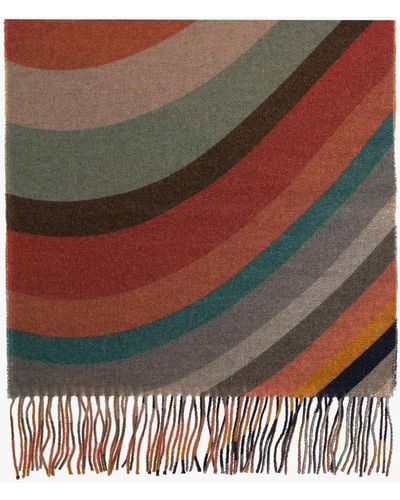 Paul Smith Wool Scarf - Multicolour