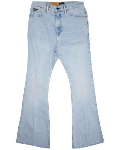 Ralph Lauren Jeans Flare Cropped - Blue