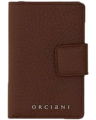 Orciani Soft Wallet - Brown