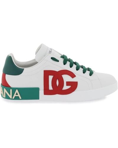 Dolce & Gabbana Portofino Sneakers - Red
