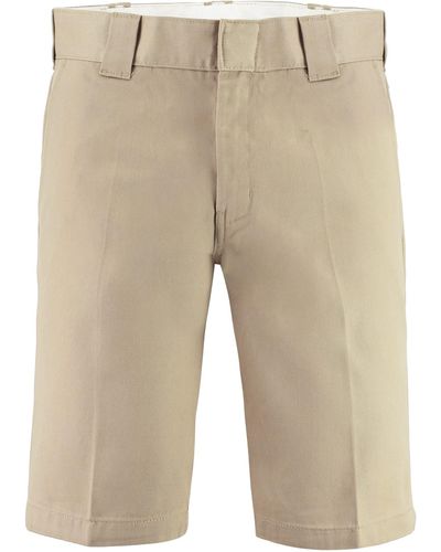 Dickies Cotton Blend Shorts - Natural