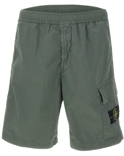 Stone Island Comfort Bermuda Shorts - Green