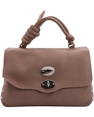 Zanellato Postina S Leather Handbag - Brown