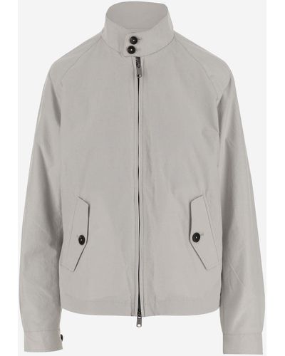 Baracuta Technical Fabric Jacket - Grey