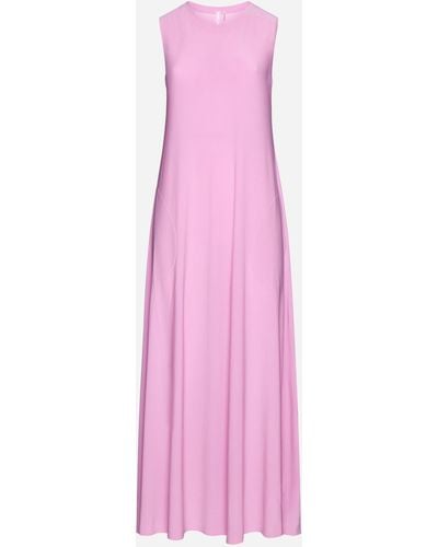Norma Kamali Jersey Long Dress - Pink