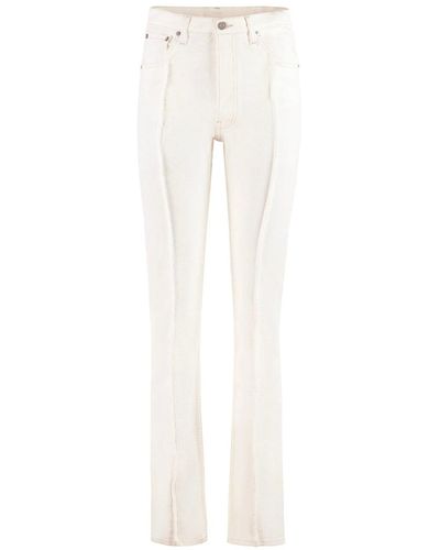 Maison Margiela Cotton Denim Jeans - White