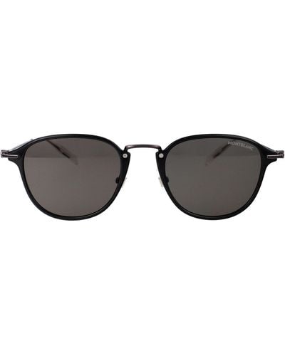 Montblanc Mb0155S Sunglasses - Black