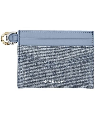 Givenchy Voyou 2X3 Cc Cardholder - Blue
