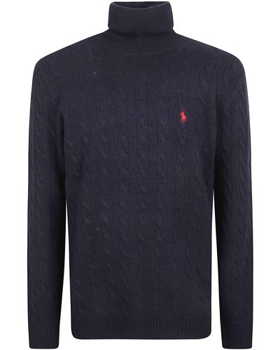 Ralph Lauren Logoed Sweater - Blue