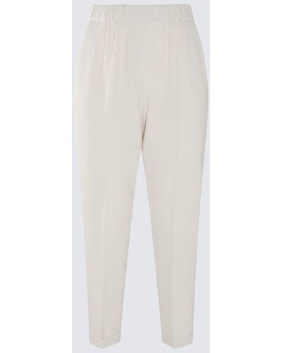Antonelli Cotton Trousers - White