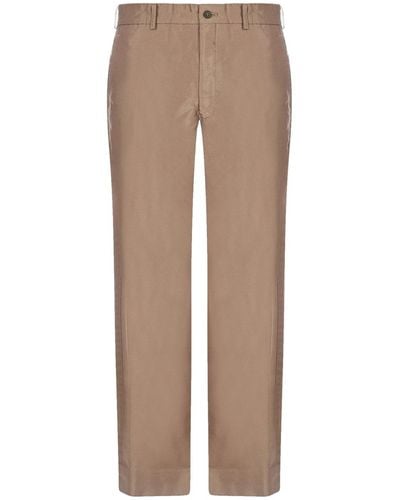 Comme des Garçons Comme Des Garçons Homme Plus Twill Trousers - Brown