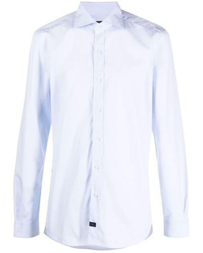 Fay Light Cotton Shirt - White