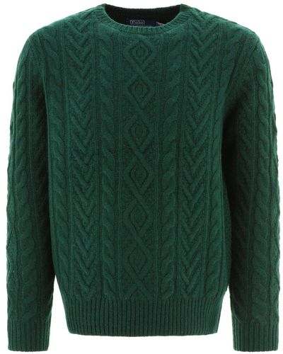 Ralph Lauren Cable-knit Jumper - Green