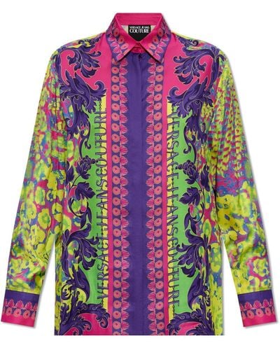 Versace Jeans Couture Printed Shirt - Pink
