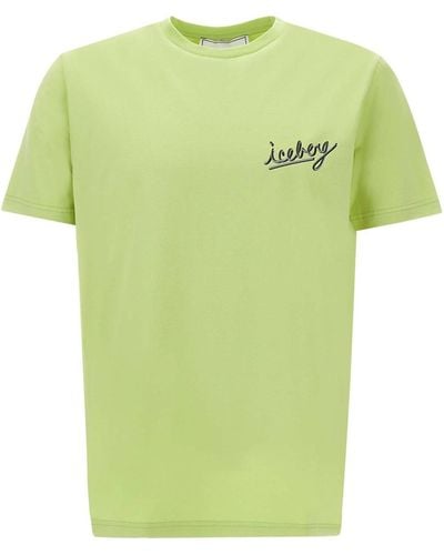 Iceberg Cotton T-Shirt - Green