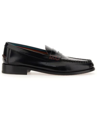 Paul Smith Leather Loafer - Black