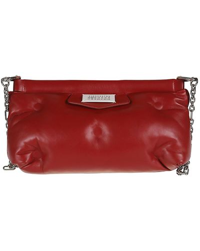 Maison Margiela Chain Strap Shoulder Bag - Red