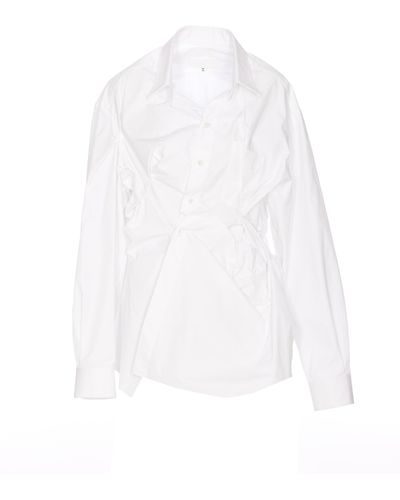 Maison Margiela Cotton Popeline Shirt - White