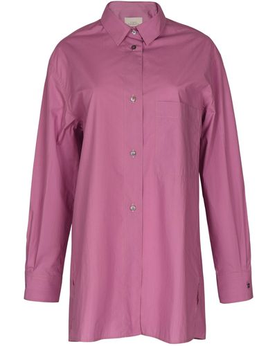 Studio Nicholson Long-sleeved Shirt - Purple