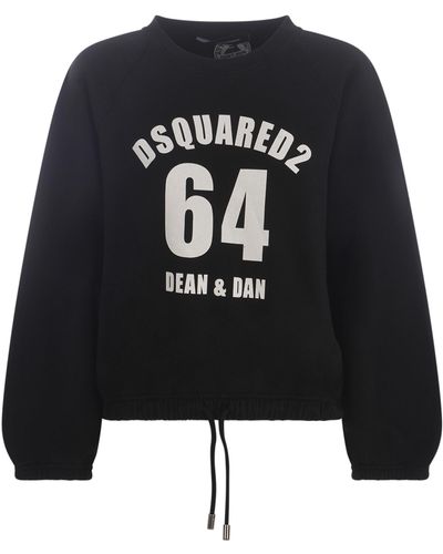 DSquared² Sweatshirt "dean&dan" - Black