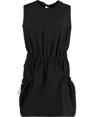 Moncler Cotton Mini-dress - Black