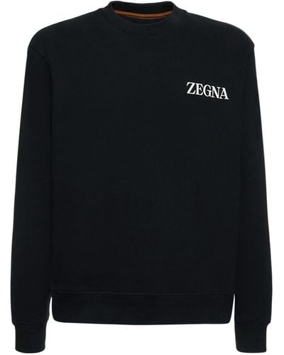 Zegna #Usetheexisting Sweatshirt - Black