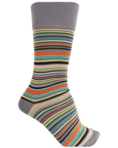 Paul Smith Cotton Socks, - Gray