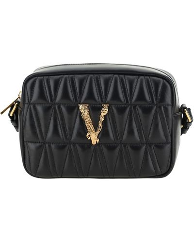 Versace Shoulder Bags - Black