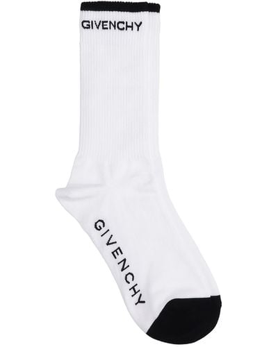 Givenchy Socks In Cotton - White