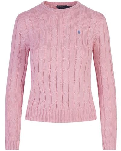 Ralph Lauren Crew Neck Sweater - Pink