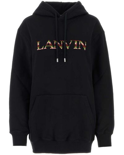 Lanvin Cotton Sweatshirt - Blue