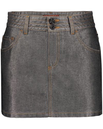 Missoni Denim Mini Skirt - Gray