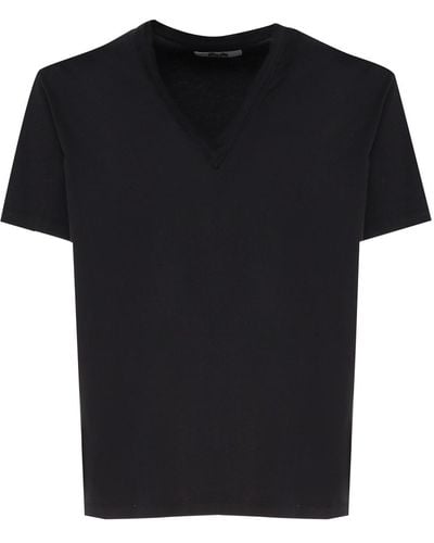 Mauro Grifoni V-Neck T-Shirt - Black