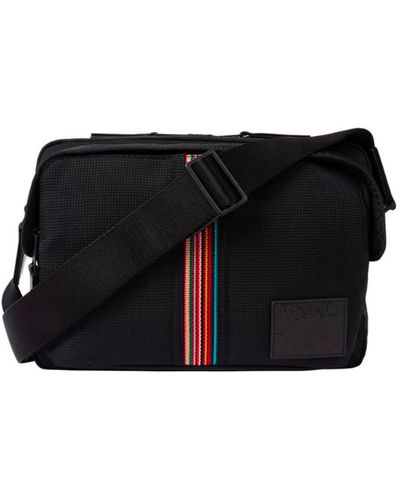 Cross body bags Paul Smith - Contrasting insert shoulder bag in black -  M1A6605AMULTI79