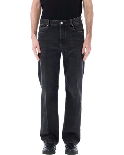 Fendi Faded Denim Jeans - Black