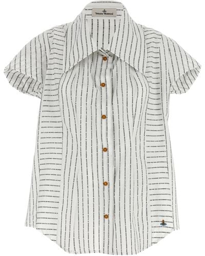 Vivienne Westwood Twisted Bagatelle Shirt - White
