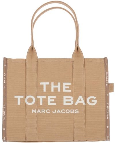 Marc Jacobs "the Large Jacquard" Tote Bag - Natural