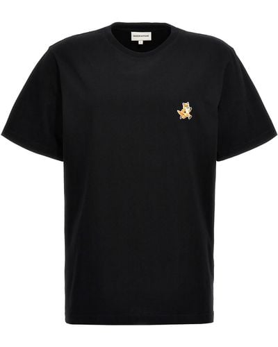 Maison Kitsuné 'Speedy Fox' T-Shirt - Black