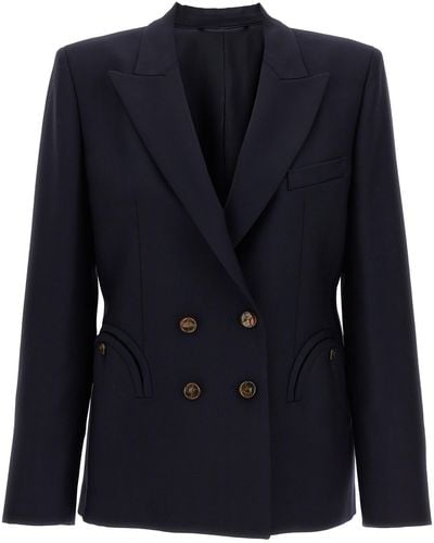 Blazé Milano First Class Navy Charmer Blazer And Suits - Blue