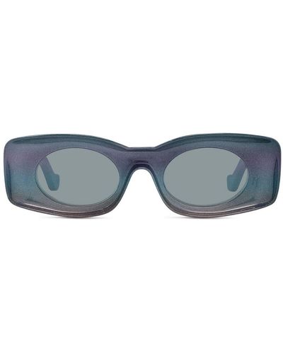 Loewe Lw40033I Paulas Ibiza 05X Glitterato Sunglasses - Blue