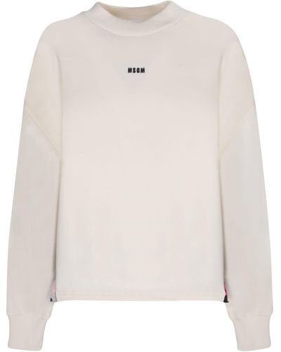 MSGM Sweatshirts - White