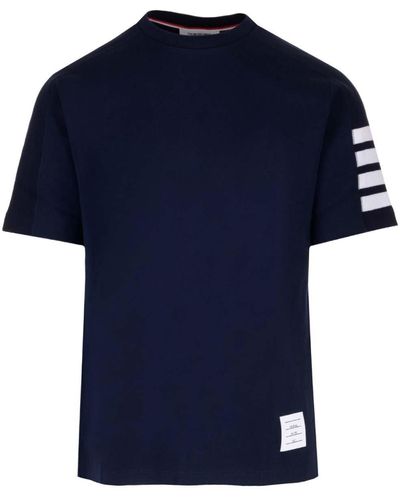 Thom Browne 4-bar T-shirt - Blue