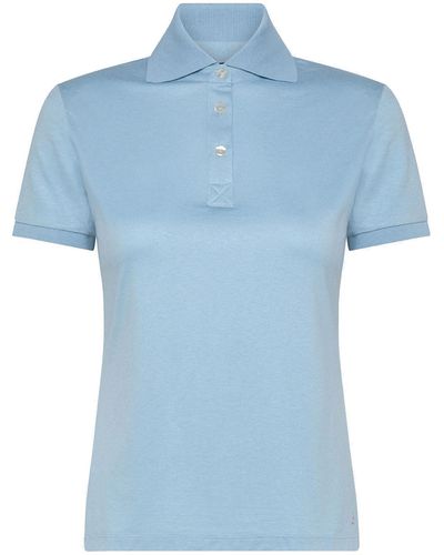 Peuterey Polo With 3 Buttons - Blue